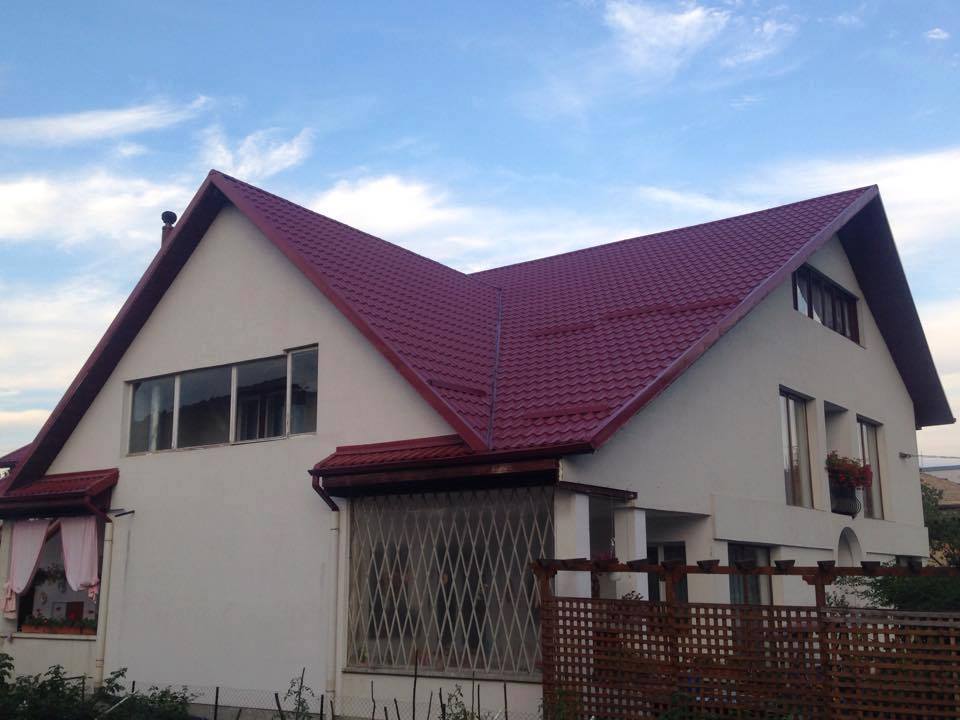 Acoperis casa in Gherla TectumSteel Cluj-Napoca
